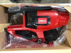 lot 33 image: Toro 60V Max Cordless Blower Customer Returns See Pictures