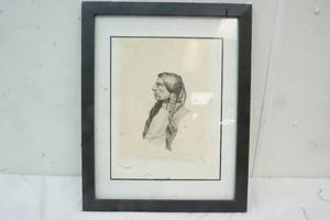 Sioux Warrior print
