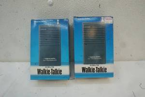 Walkie talkies