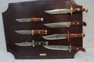 Wild west Knife and display case