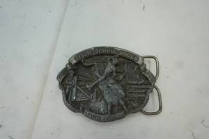 High School Rodeo Belt Buckle