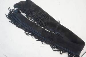 Leather gun scabbard
