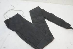 Leather gun scabbard