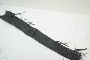 Leather gun scabbard