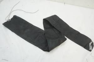 Leather gun scabbard