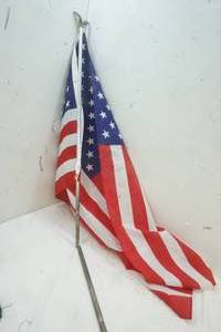 American Flag & Pole