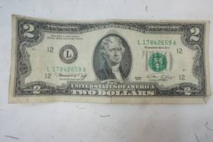 $2.00 Bill