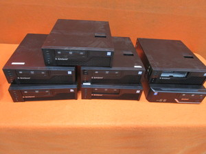 lot 57 image: (7) Bytespeed H110M-C Computers (partsrepairscrap)