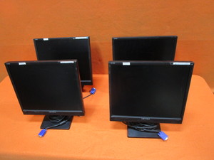 lot 99 image: (4) Hanns-G 19 Monitors