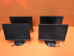 lot 100 image: (4) Asus 19 Monitors