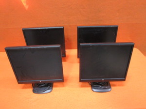 lot 105 image: (4) V7 17 Monitors