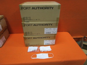 lot 123 image: (1,500) Adult Cloth Facemasks