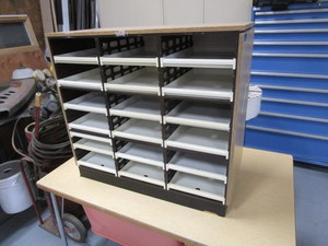 lot 27 image: Paper Organizer 14x28x31