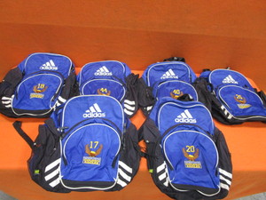 lot 152 image: (6) Adidas Backpacks
