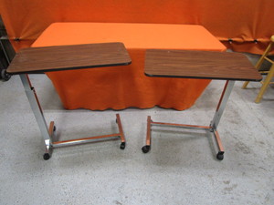 lot 187 image: (2) Hospital Bed Tables