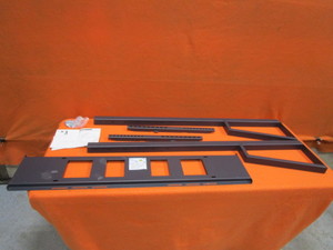 lot 191 image: (New) Large TV Stand (missing rolling base)