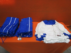 lot 200 image: Nike Basketball Warm Up Uniforms