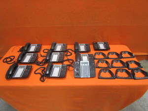 lot 109 image: (9) Mitel Multi Function Phones