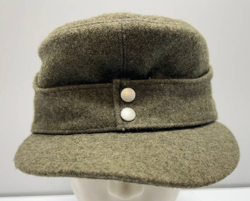 lot 17 image: Reproduction Army Panzer M43 Field Wool Cap Grey
