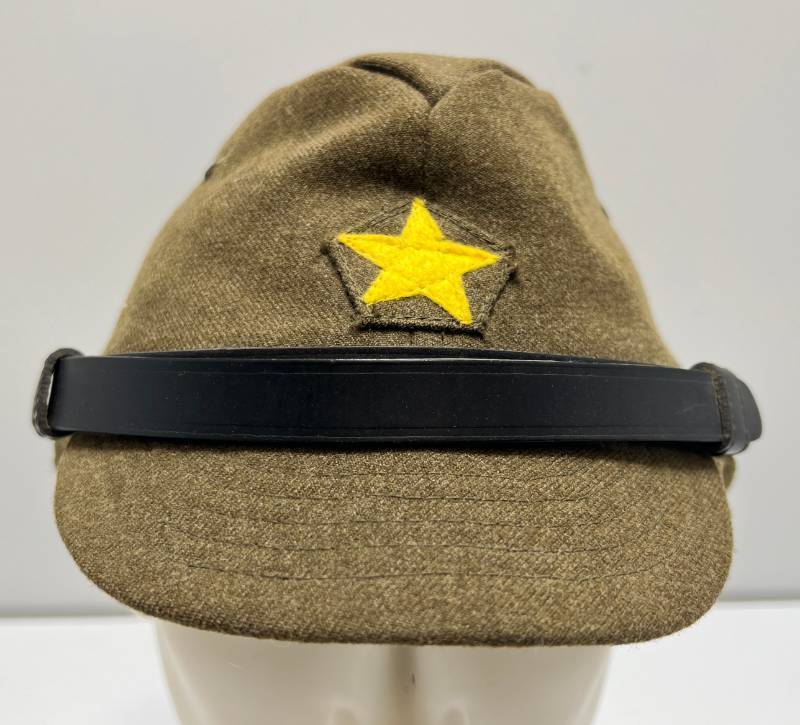 lot 18 image: WWII Japanese Army Officers Field Cap