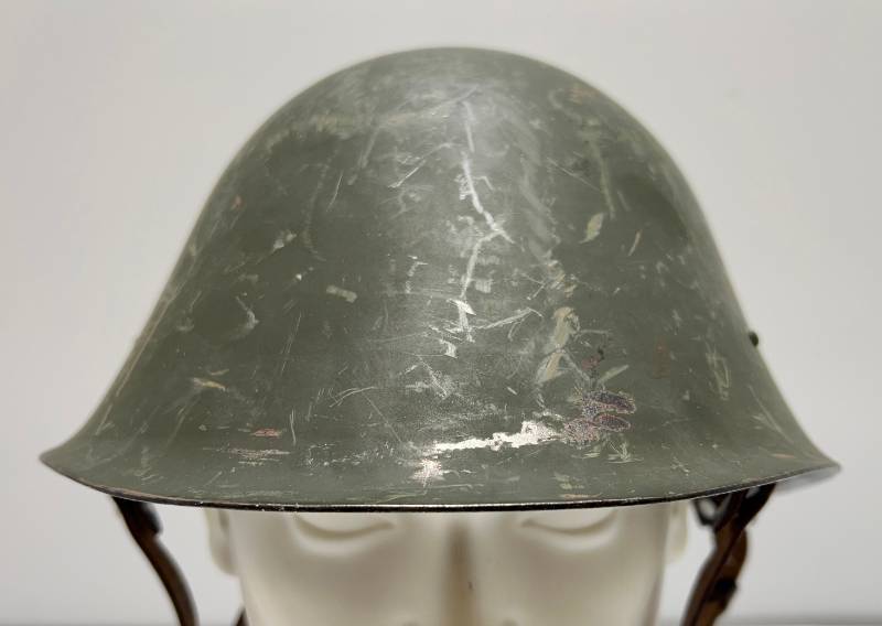 lot 26 image: WWII Dutch Helmet With Liner