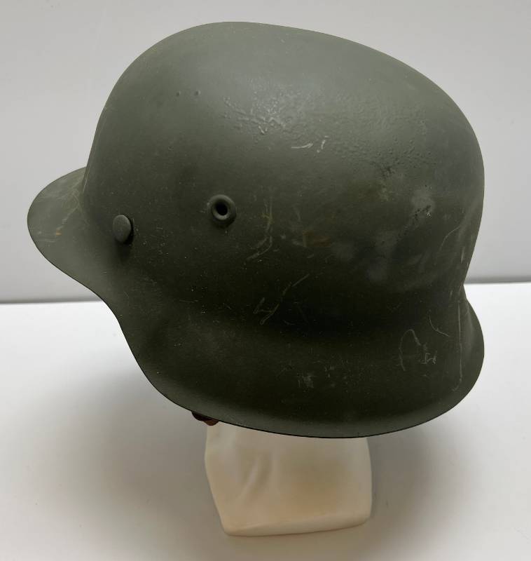 lot 27 image: WWII Helmet With Liner Size 59