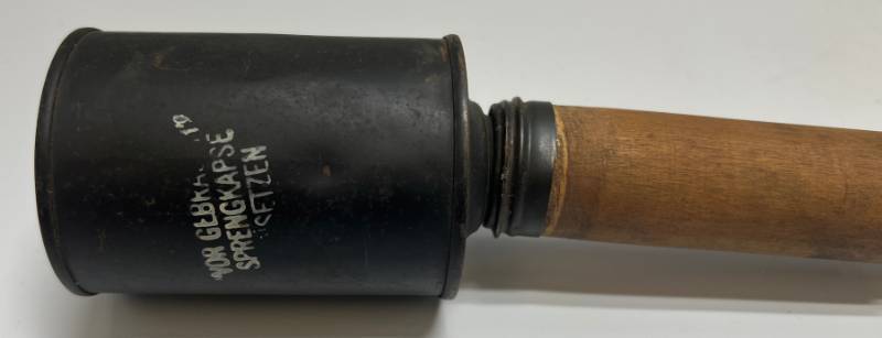 lot 31 image: WWII Stick Grenade (Inert) Replica 