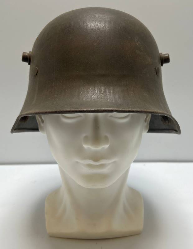 lot 32 image: WWI  1917 Helmet With Liner