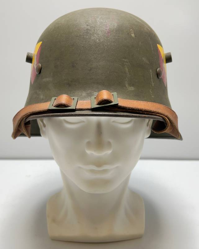 lot 39 image: WWI Helmet With Liner