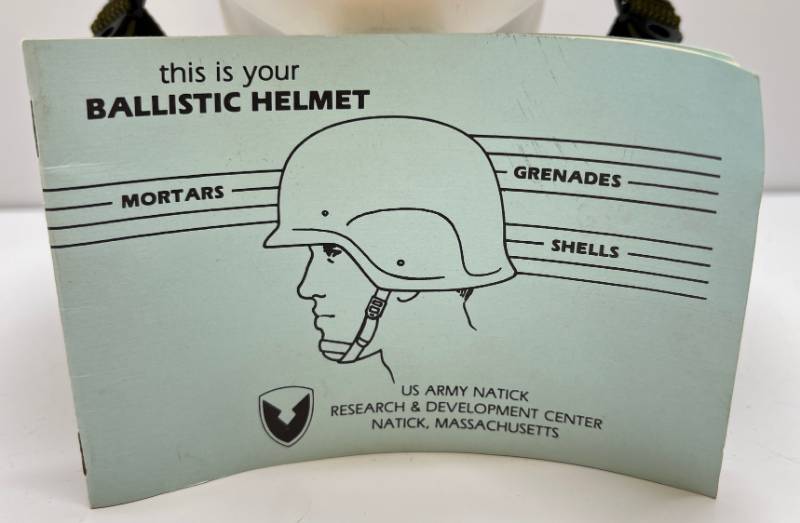lot 47 image: U.S Model 8470-01-092-7525 Stemaco Helmet With Liner