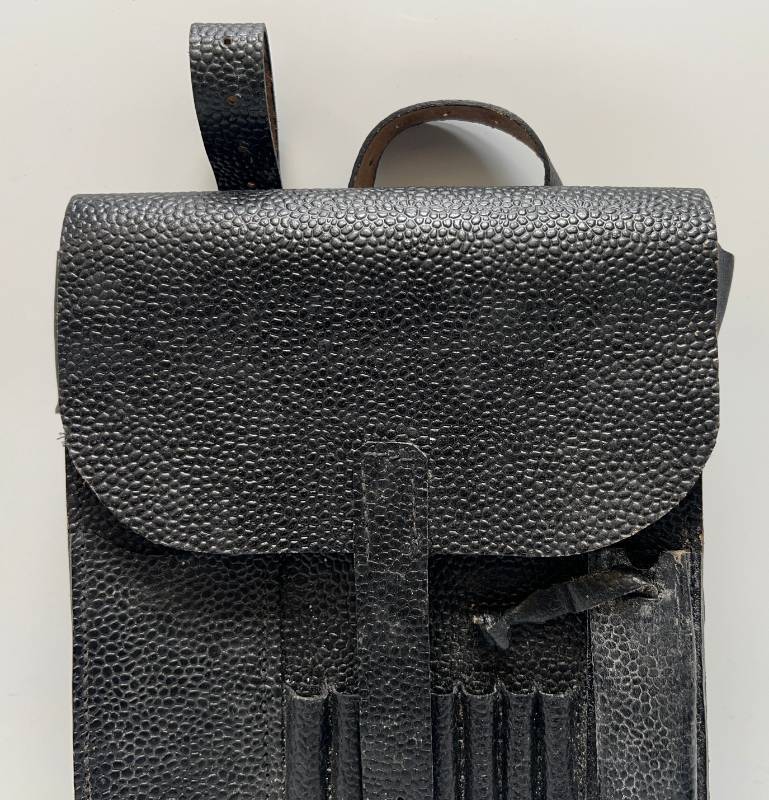 lot 118 image: WWII Leather Map Case