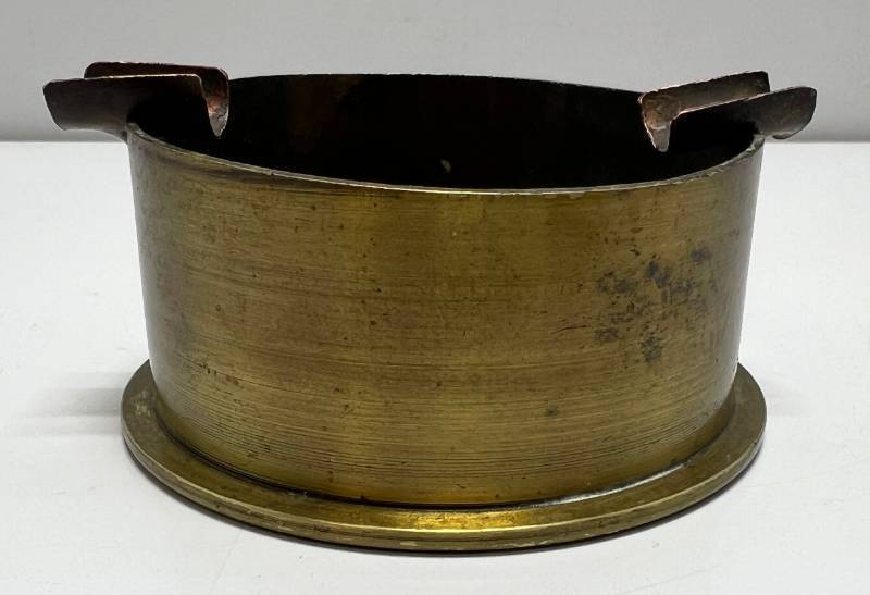 lot 172 image: Trench Art Ashtray Dated Juni 1917