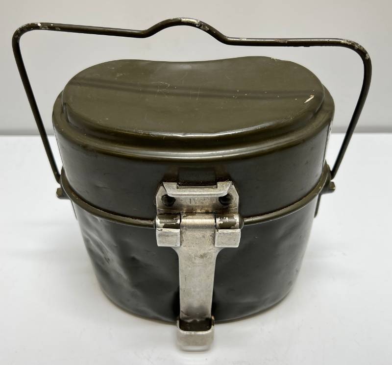 lot 86 image: WWII Mess Kit (Dents Present)