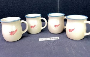 lot 1348 image: REDWING STONEWARE MUGS SET OF 4