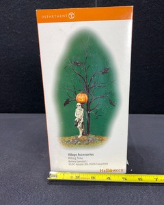 lot 1380 image: DEPT 56 VILLAGE ACCESSORIES KILLING TIME 2004