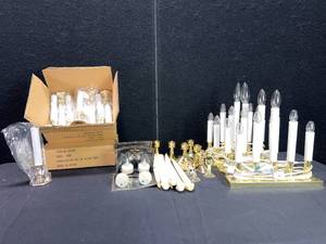 lot 1533 image: ELECTRIC AND BATTERY CANDLES LOT