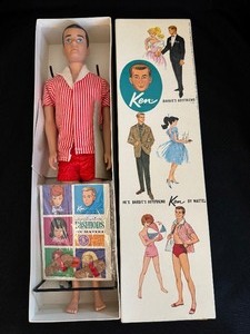 lot 5 image: Vintage Ken Barbie Doll in Box Stock No. 750