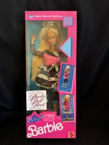 lot 11 image: Ames Special Edition Party in Pink Barbie New in Box 1991