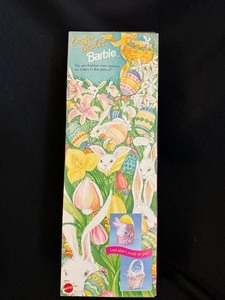 lot 26 image: Special Edition Easter Basket Barbie New in Box