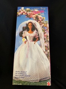 lot 27 image: Wal-Mart Special Edition Country Bride Barbie New in Box