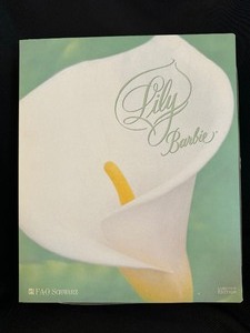 lot 29 image: F.A.O. Schwarz Lily Barbie New in Box Limited Edition
