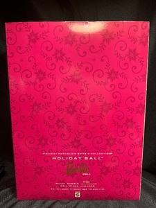 lot 55 image: Holiday Ball Porcelain Barbie Collection New in Box