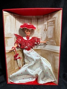 lot 73 image: Soda Fountain Sweetheart Barbie Coca-Cola New in Box
