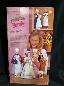 lot 76 image: Collector Edition Pioneer Barbie New in Box.