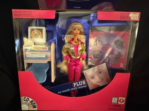 lot 87 image: 1997 Talk with Me Barbie Programmable Talking Doll New in Package