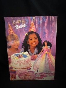 lot 111 image: Birthday Barbie New in Box.