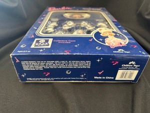 lot 134 image: 1995 Barbie Miniature Nostalgic China Tea Set Chilton Toys Collectors Case.