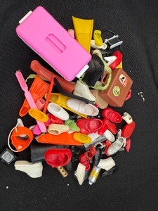 lot 145 image: Vintage Lot of Barbie Accessories as Shown.