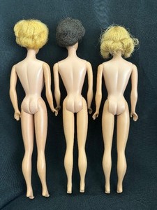 lot 157 image: A lot of three vintage dolls. Various conditions some are sticky from age.