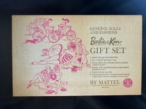 lot 174 image: Barbie & Ken Ginuwine, Dolls, and Fashions Gift Set in Box.